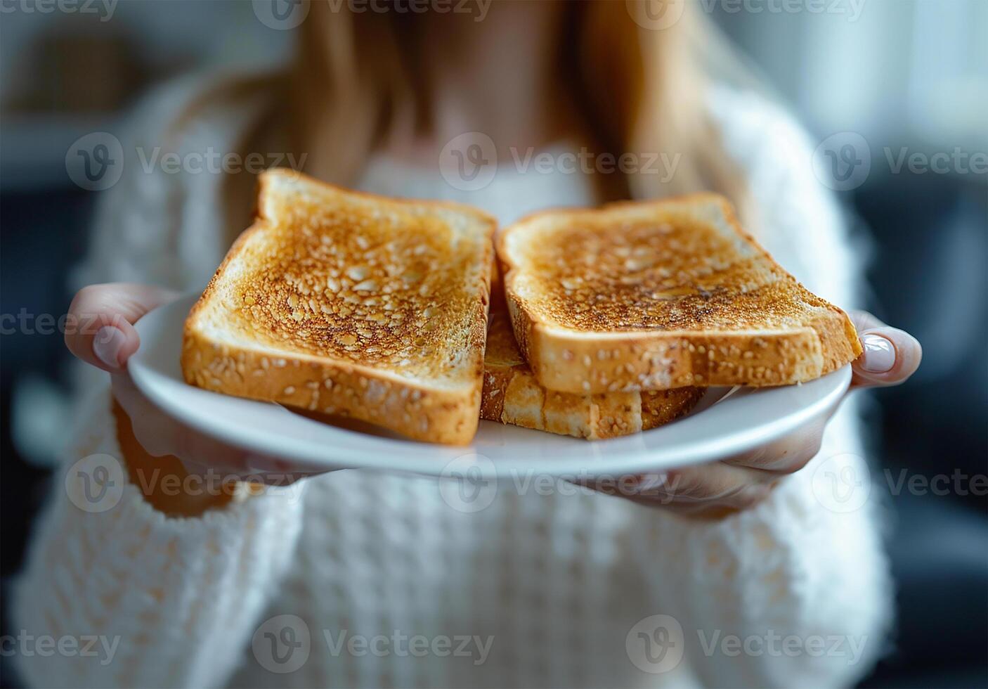 ai generado mujer declinaciones sin gluten brindis foto