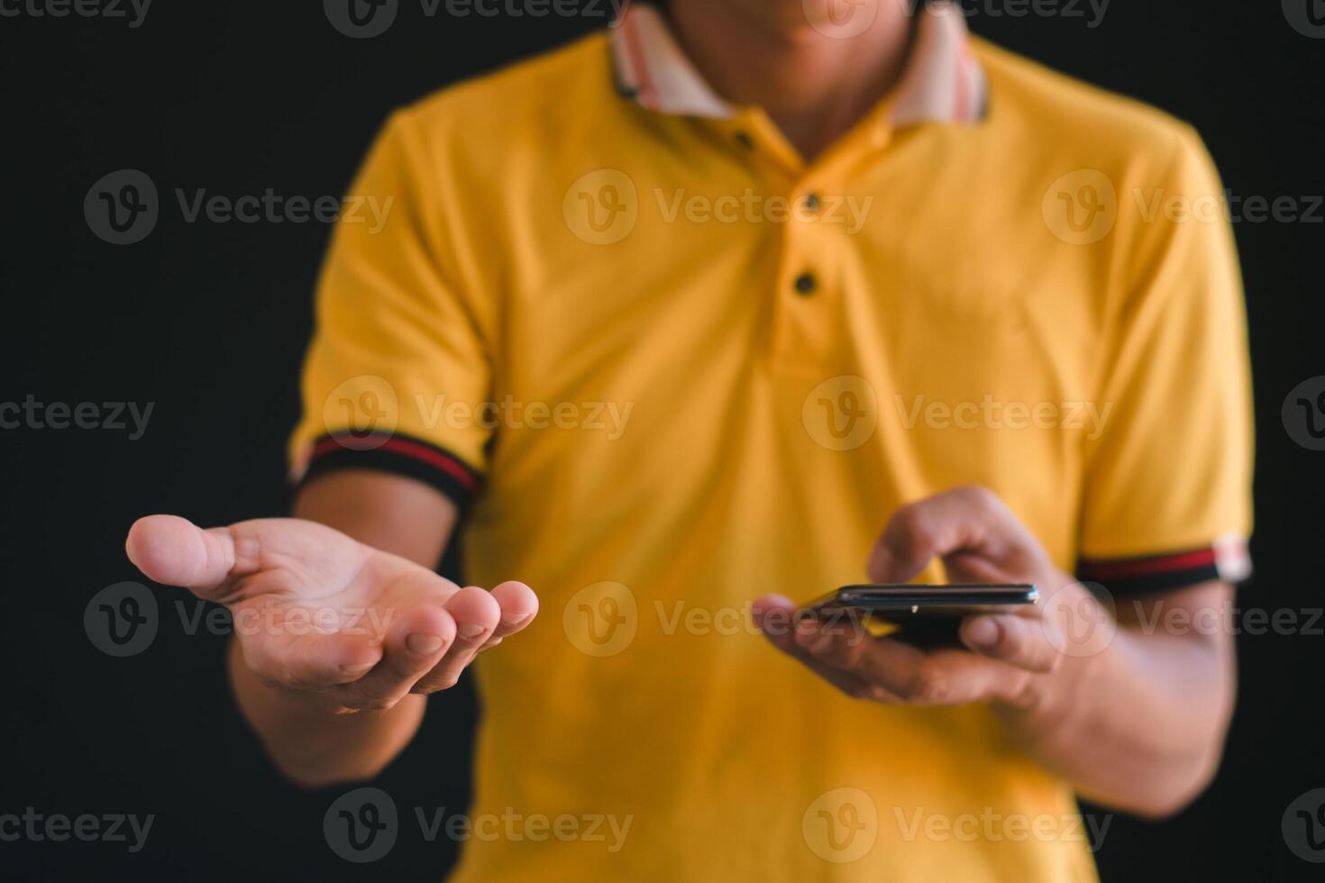 Photograph of business hands photo