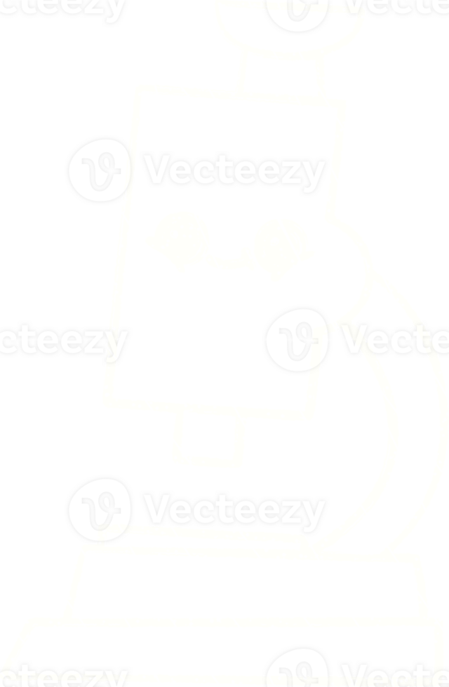 Microscope Chalk Drawing png