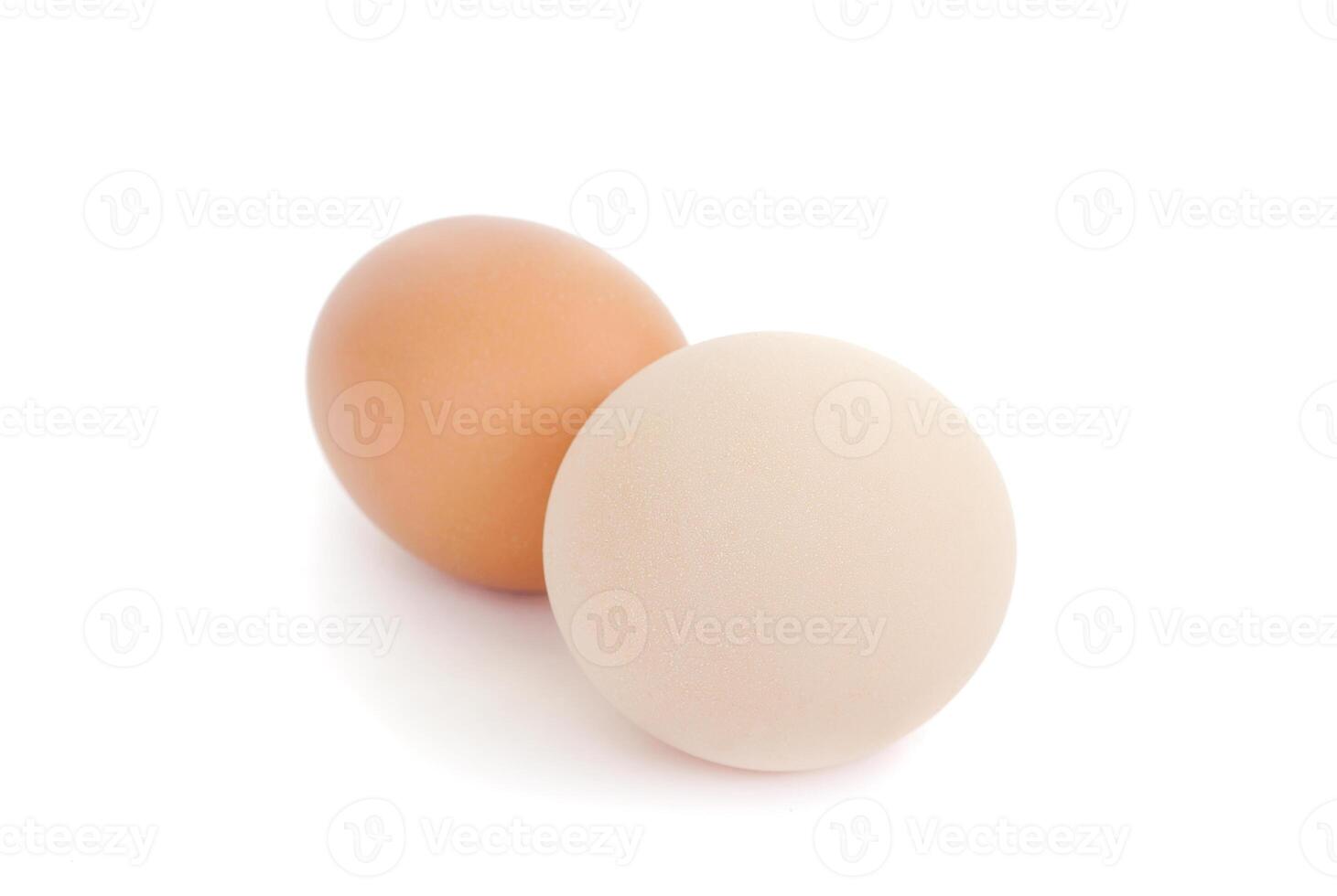 Egg isolated on white background cutout photo