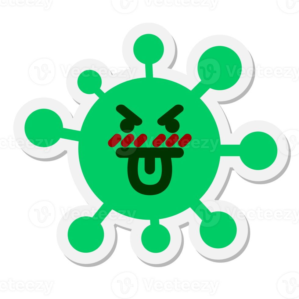 fed up virus sticker png