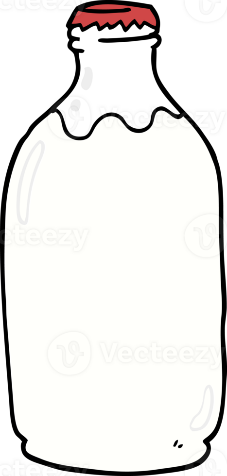 cartoon milk bottle png