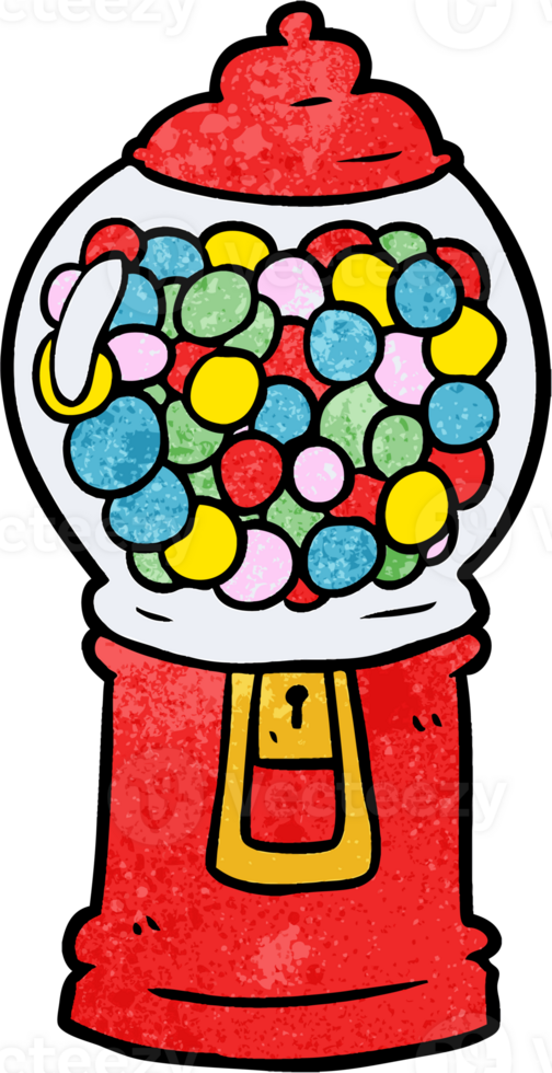cartoon gumball machine png