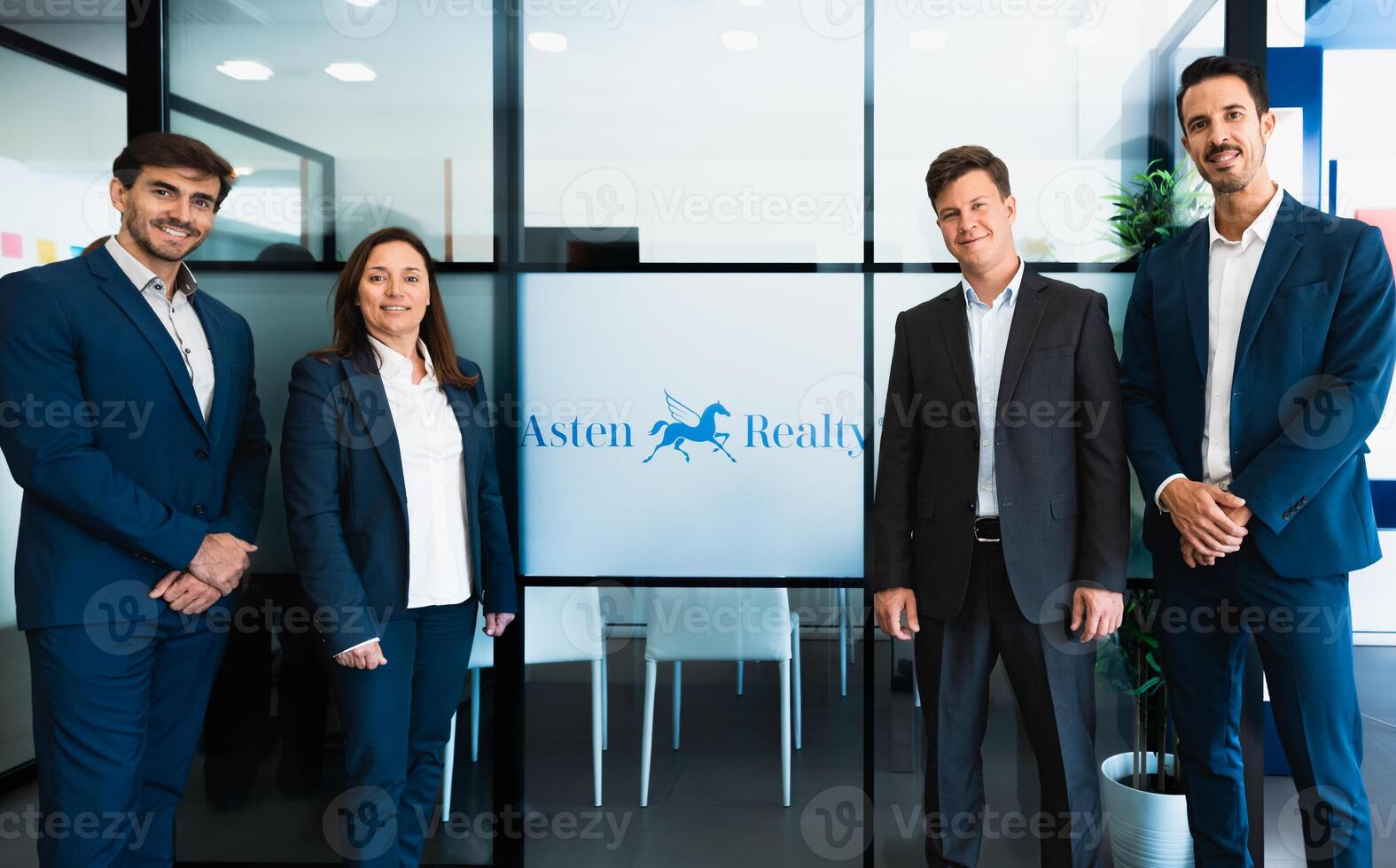 a group of business people photo