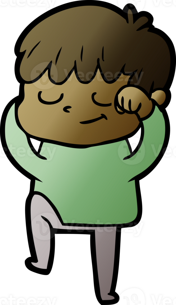 cartoon happy boy png