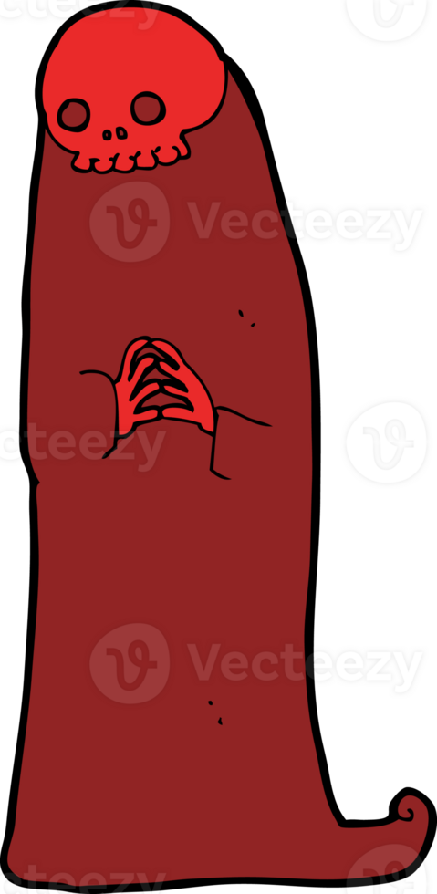cartoon halloween ghoul png