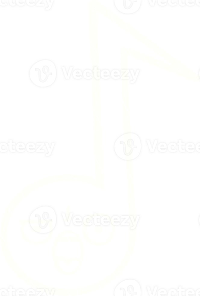 Music Note Chalk Drawing png