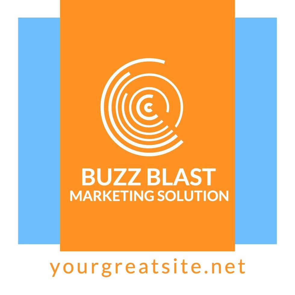 Marketing Square Business Card template