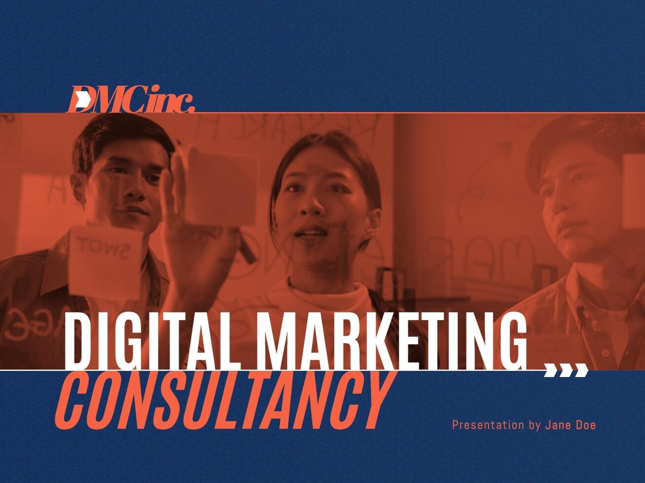 Digital Marketing Consultancy Presentation Template