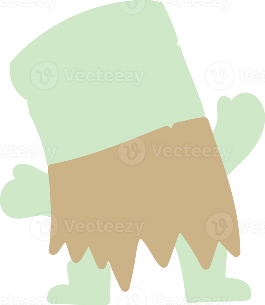 a happy halloween undead creature png