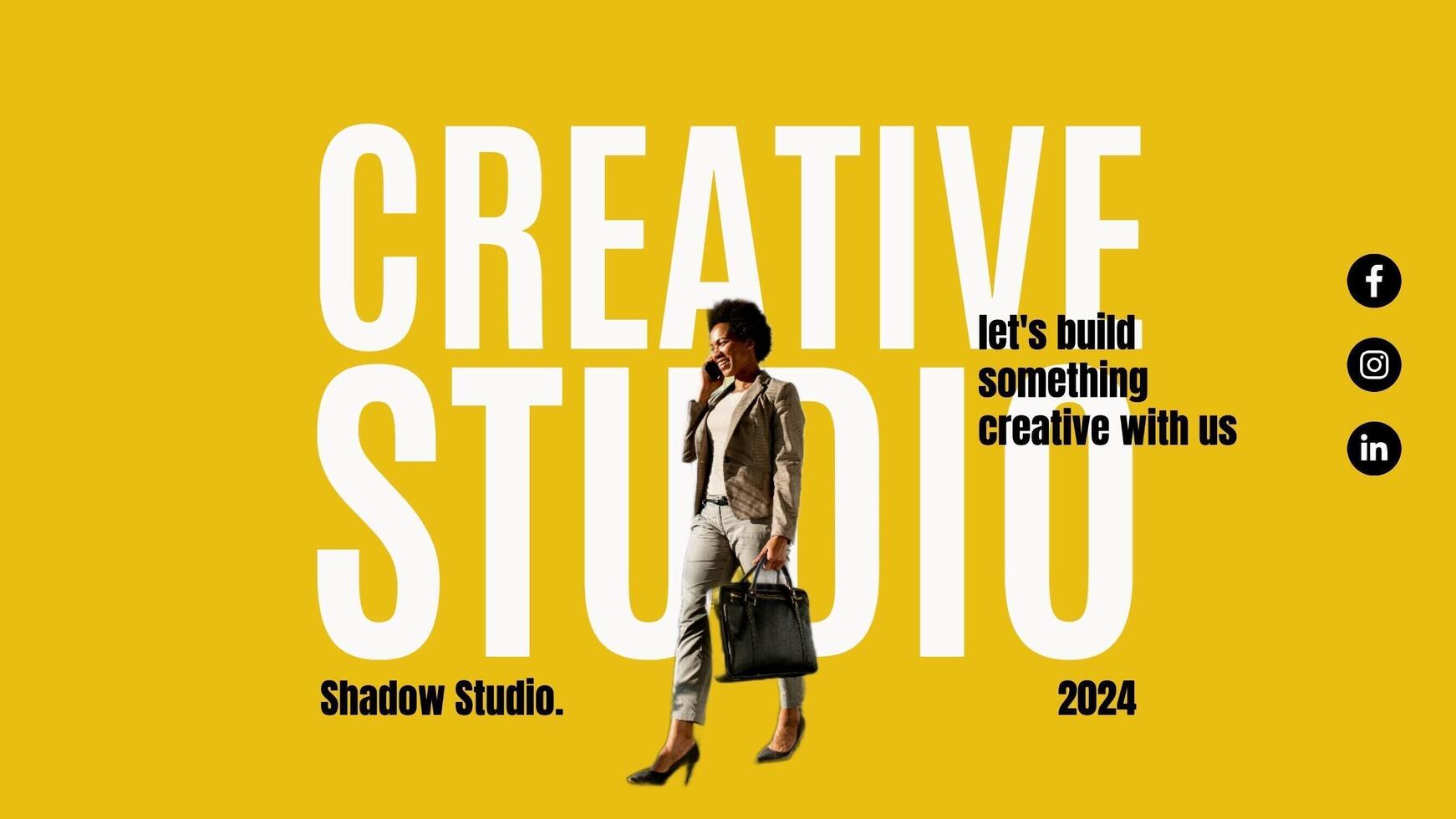 creative studio company profile  presentation template