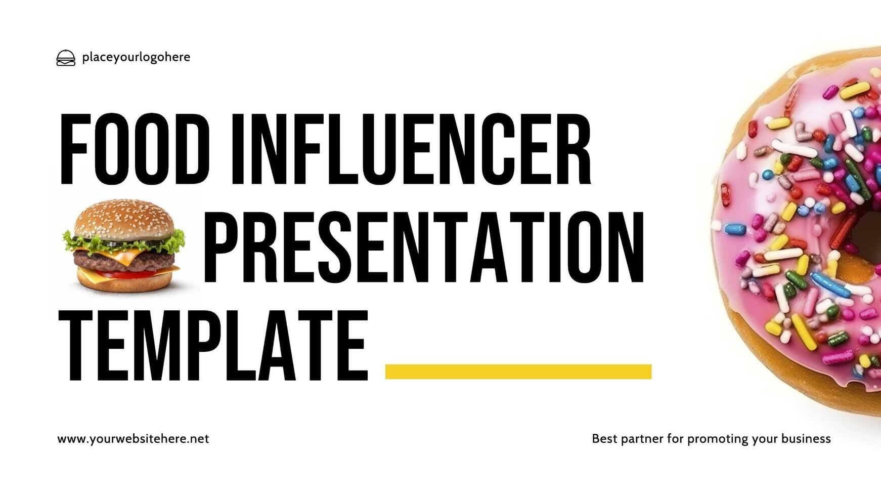 Food Influencer Presentation Template