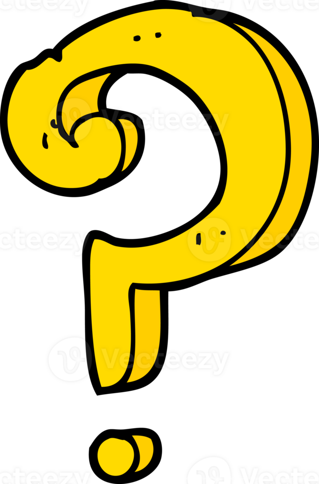 cartoon question mark png