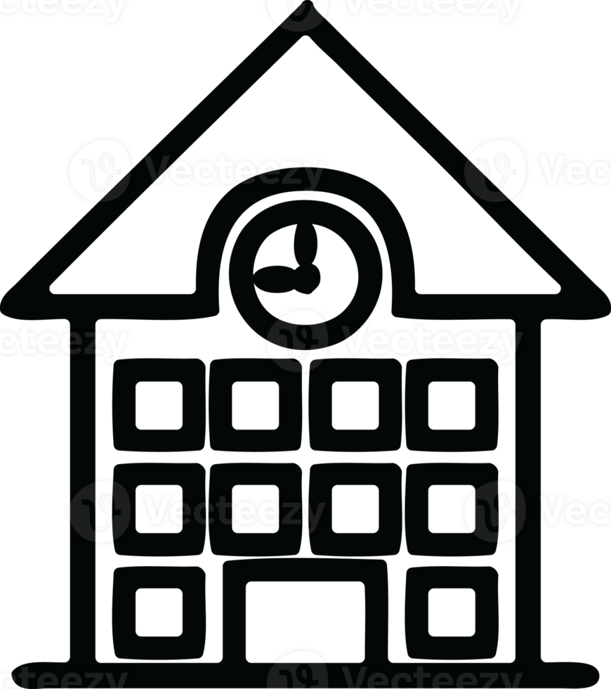 Schulhaus-Symbol png