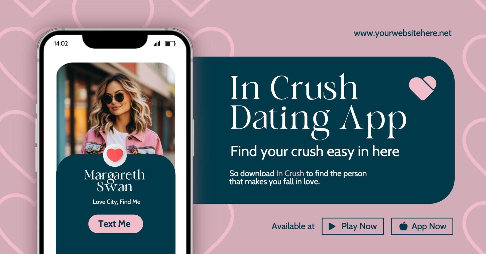 Dating App for Love Season Facebook Ads Template