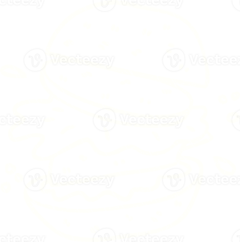 Tasty Burger Chalk Drawing png