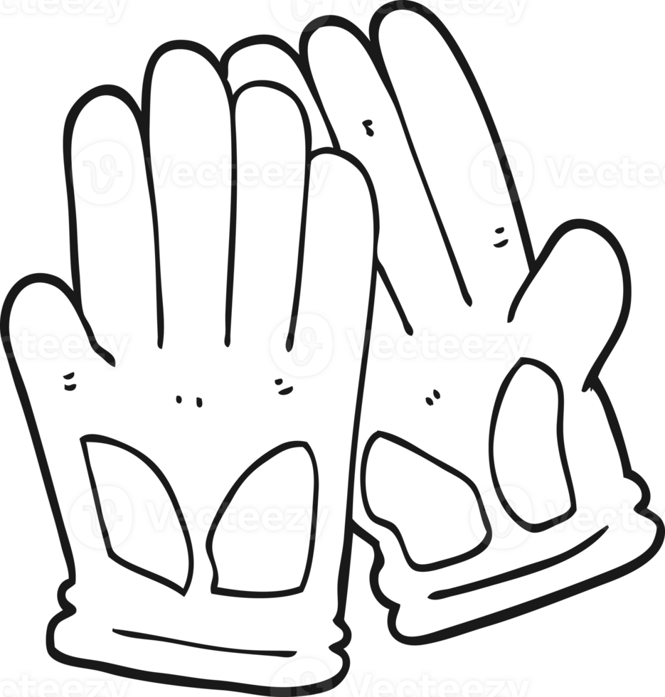 cartoon garden work gloves png