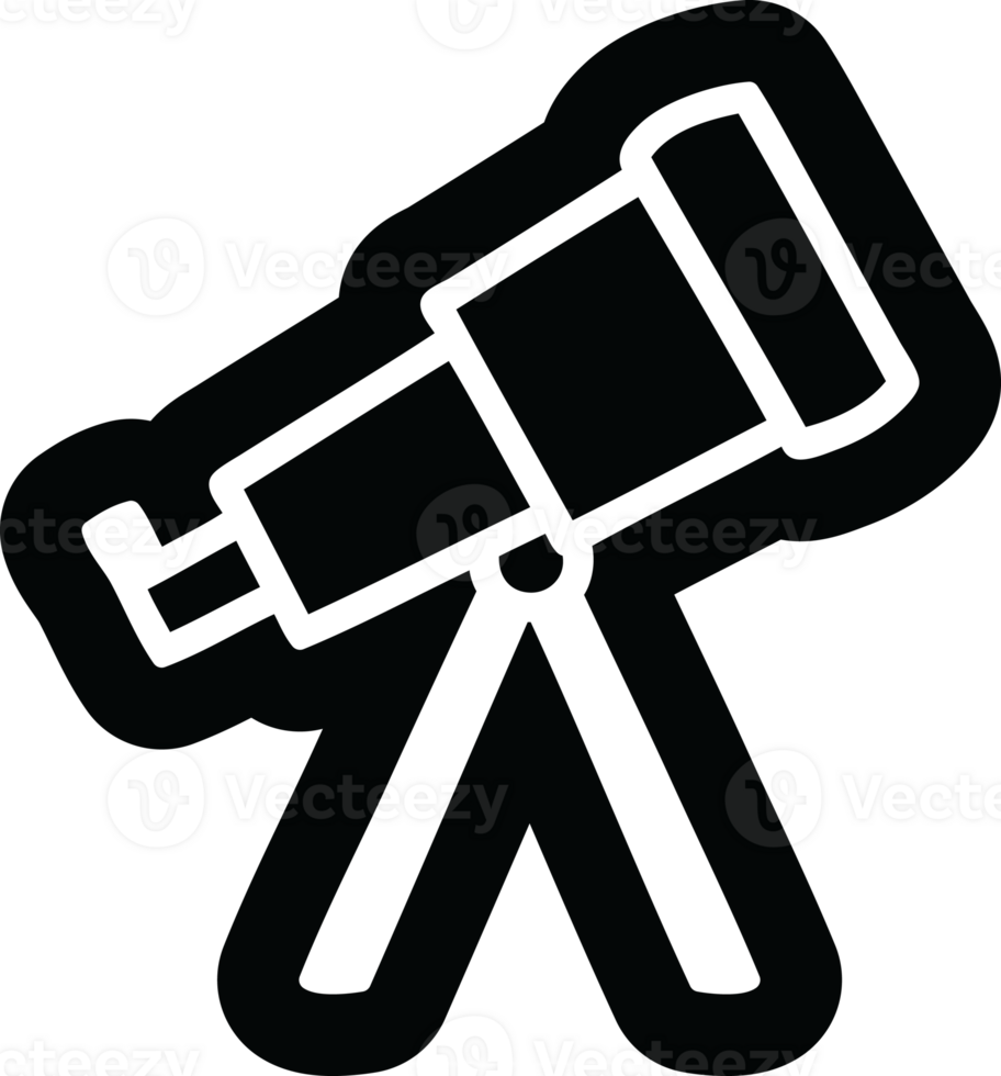 astronomy telescope icon symbol png