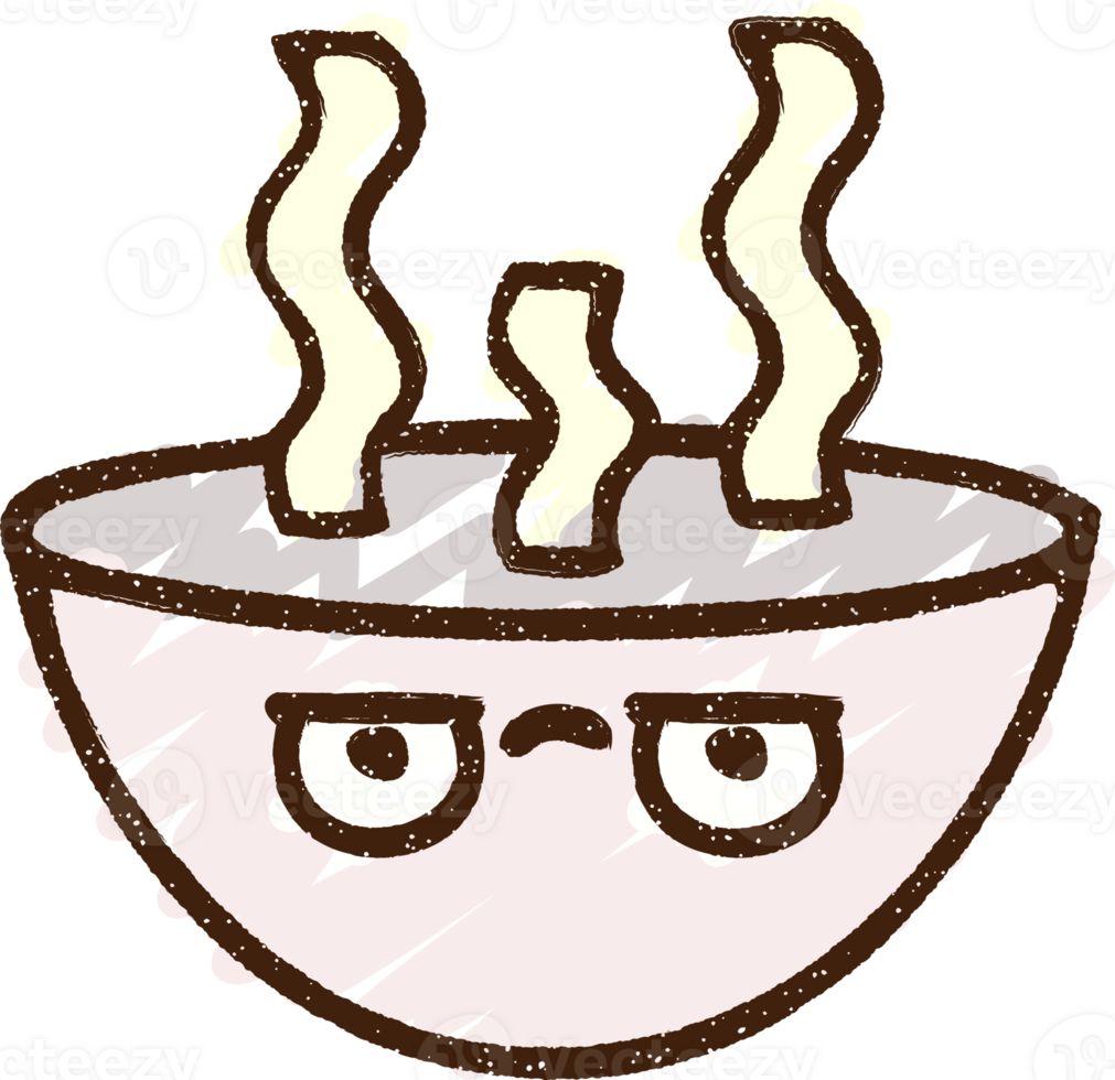 Hot Rice Chalk Drawing png