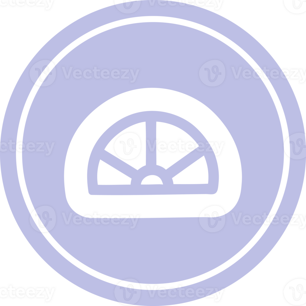 protractor math equipment circular icon symbol png