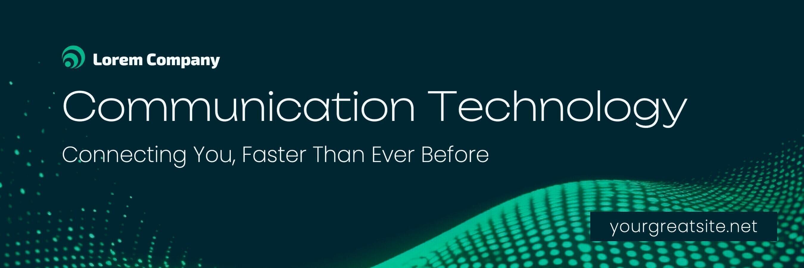 Technology Business X Banner template
