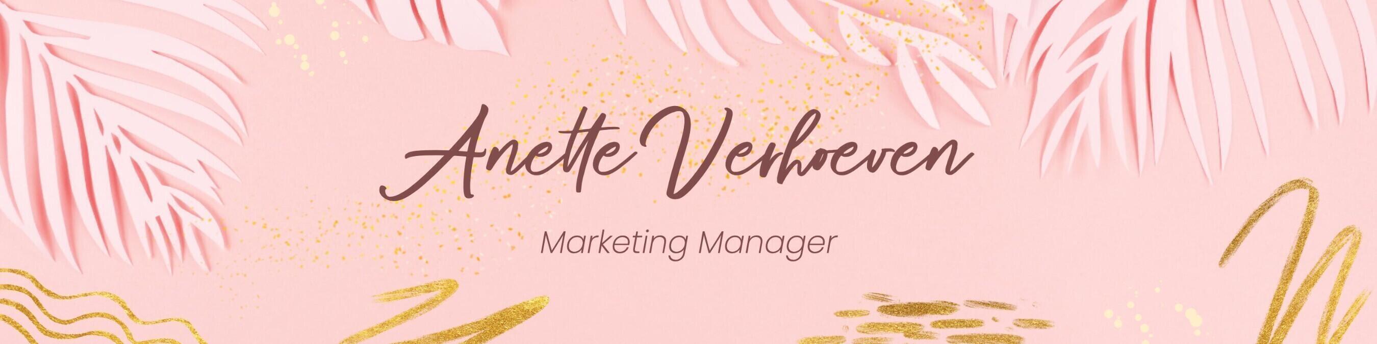 Pink Linkedin Banner template