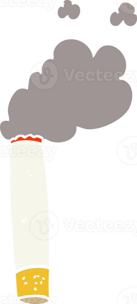 cigarrillo de garabato de dibujos animados png