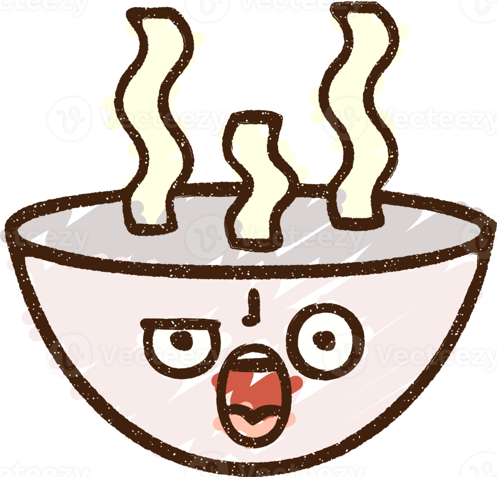 Hot Soup Chalk Drawing png