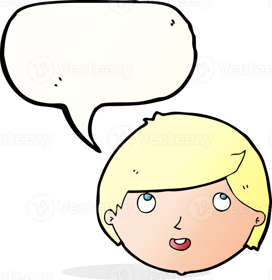 cartoon happy face with speech bubble png