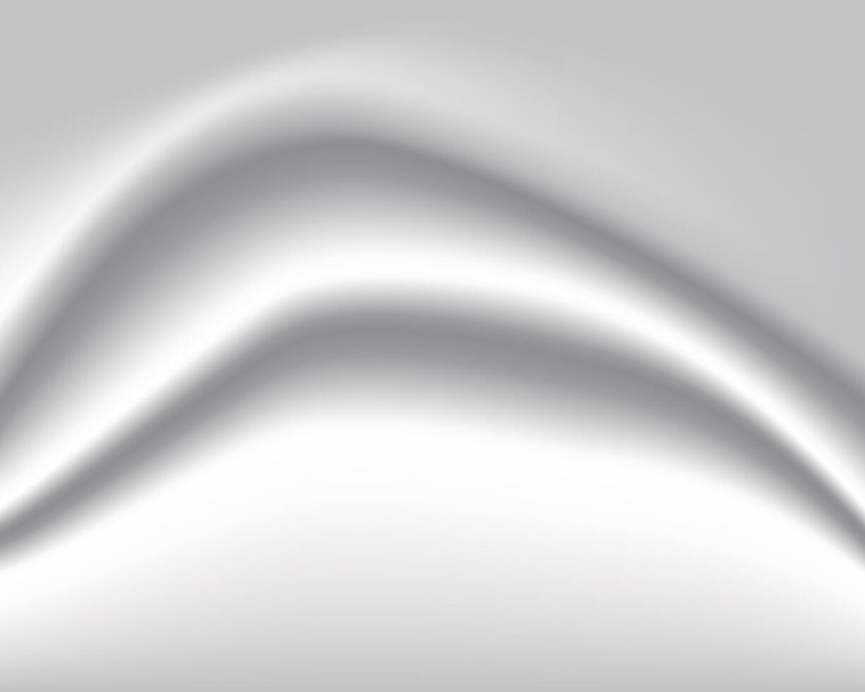 Abstract wavy fabric luxury texture, white silk fabric background with soft and smooth wave texture for banner background vector
