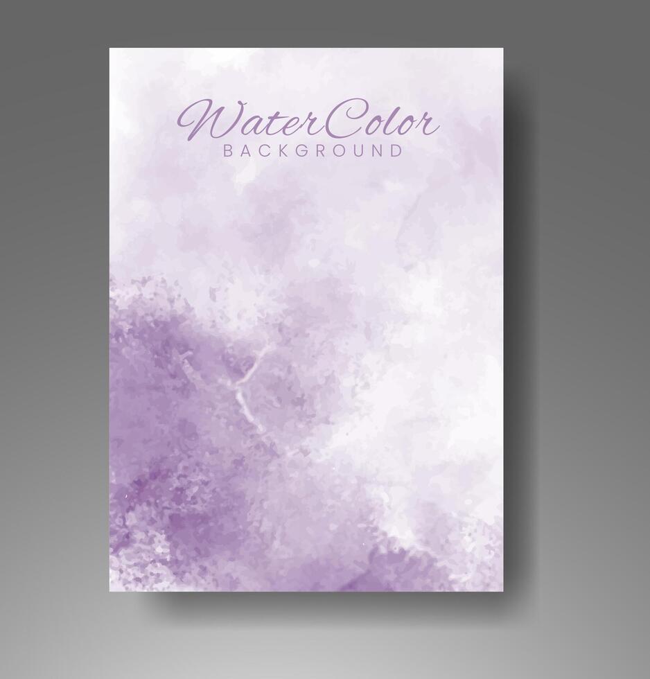 Cards with watercolor background. Design for your cover, date, postcard, banner, logo. vector