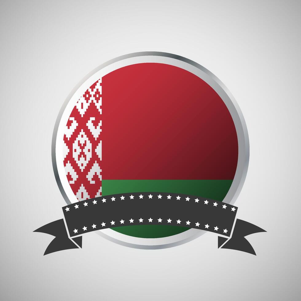 vector bielorrusia redondo bandera bandera vector ilustración