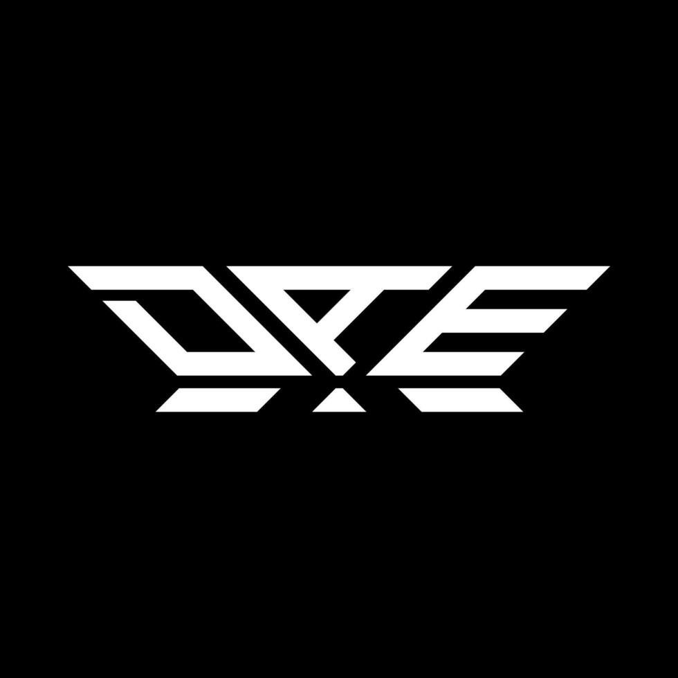 DAE letter logo vector design, DAE simple and modern logo. DAE luxurious alphabet design