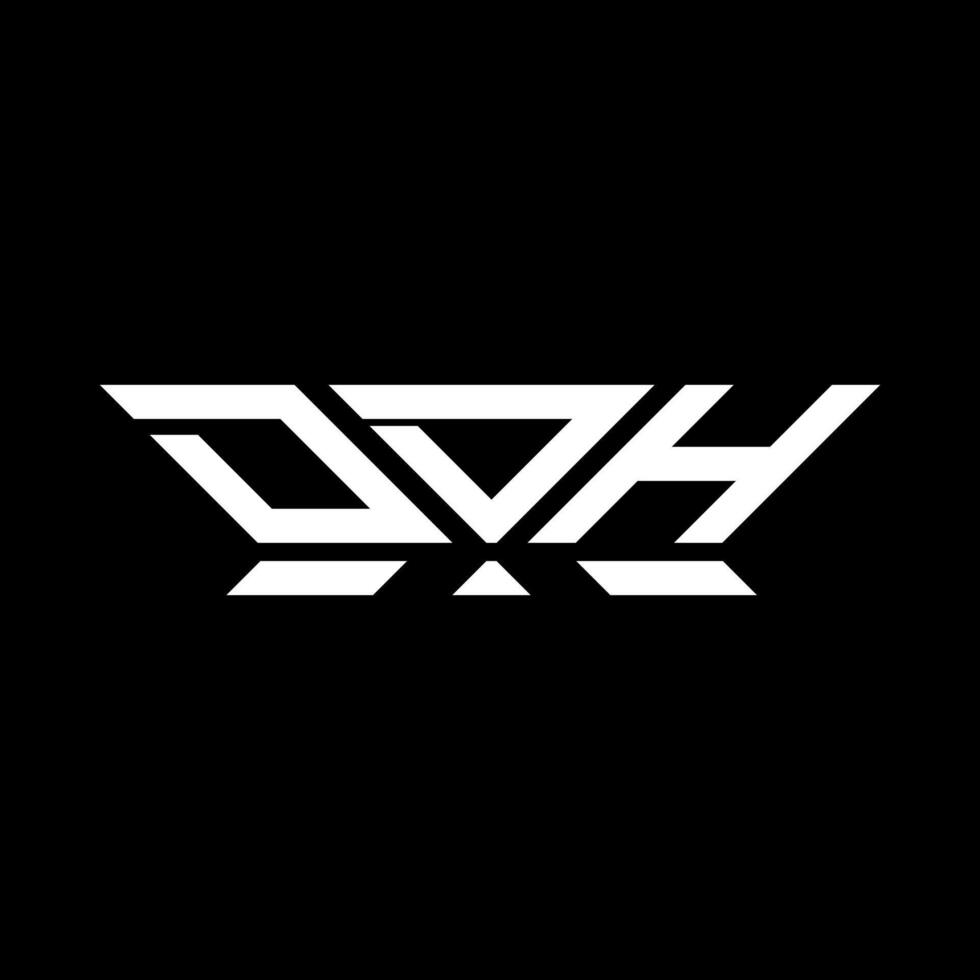 DDH letter logo vector design, DDH simple and modern logo. DDH luxurious alphabet design