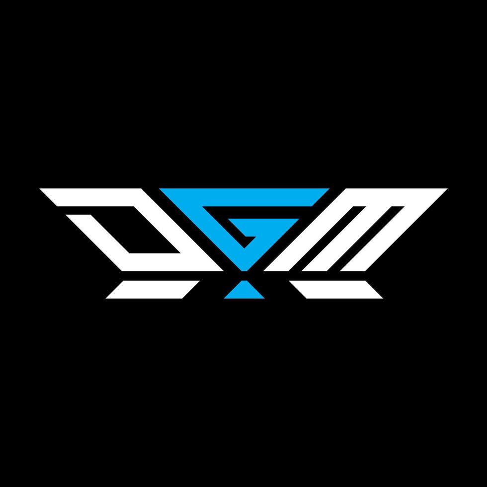 DGM letter logo vector design, DGM simple and modern logo. DGM luxurious alphabet design