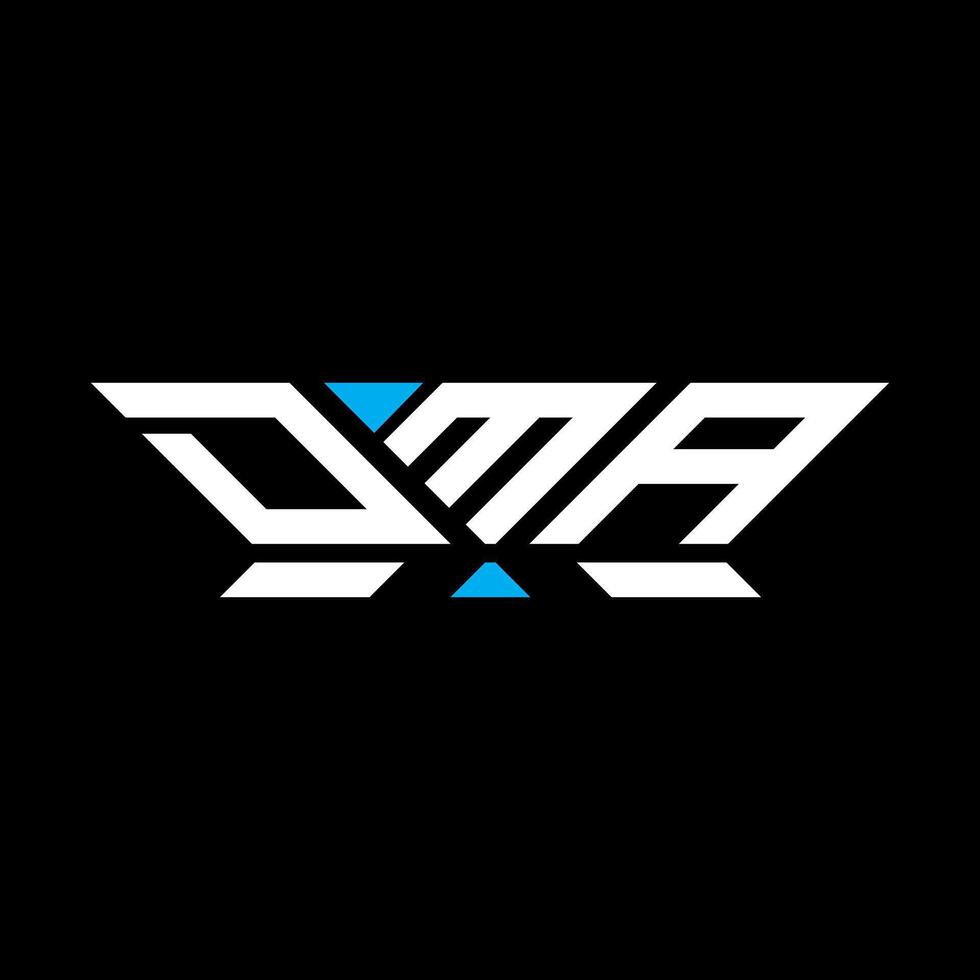 DMA letter logo vector design, DMA simple and modern logo. DMA luxurious alphabet design