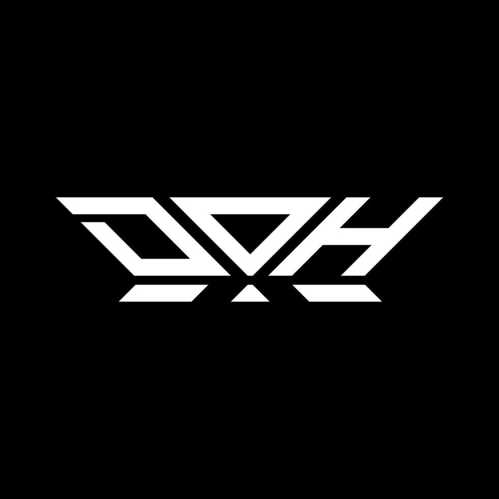 DOH letter logo vector design, DOH simple and modern logo. DOH luxurious alphabet design