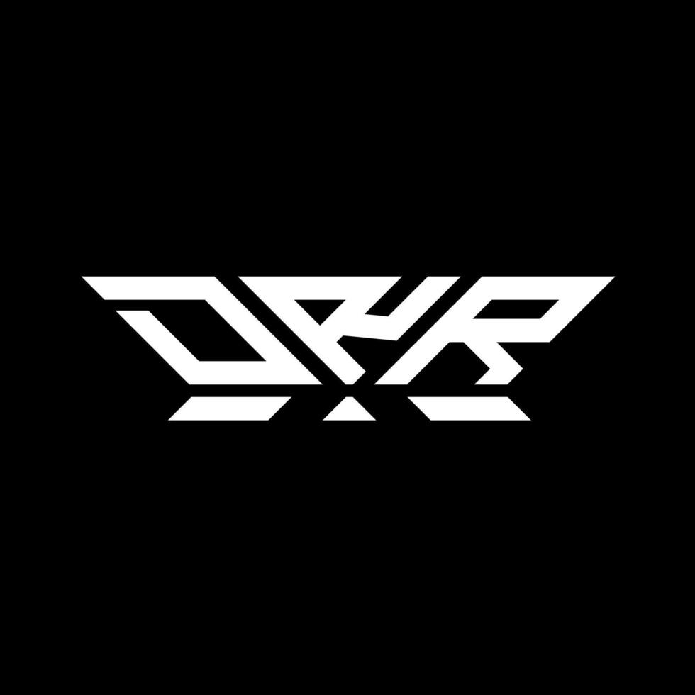 DRR letter logo vector design, DRR simple and modern logo. DRR luxurious alphabet design