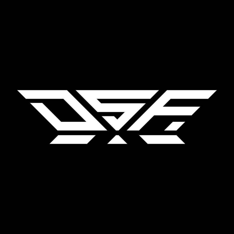 dsf letra logo vector diseño, dsf sencillo y moderno logo. dsf lujoso alfabeto diseño