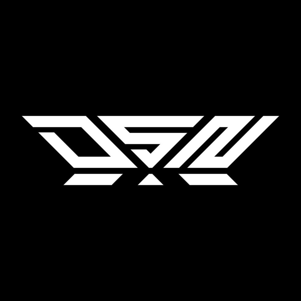 DSN letter logo vector design, DSN simple and modern logo. DSN luxurious alphabet design