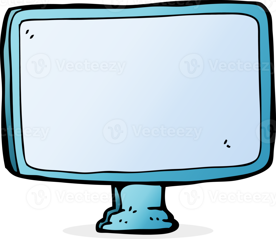 cartoon computer screen png