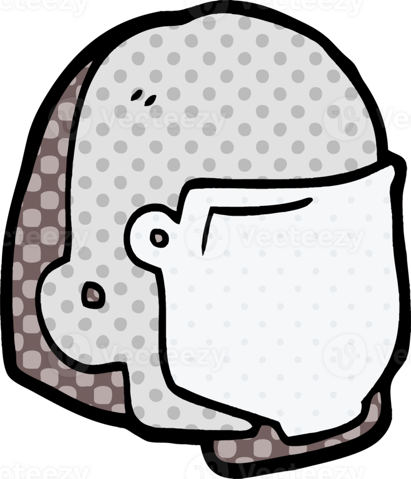 cartoon space helmet png