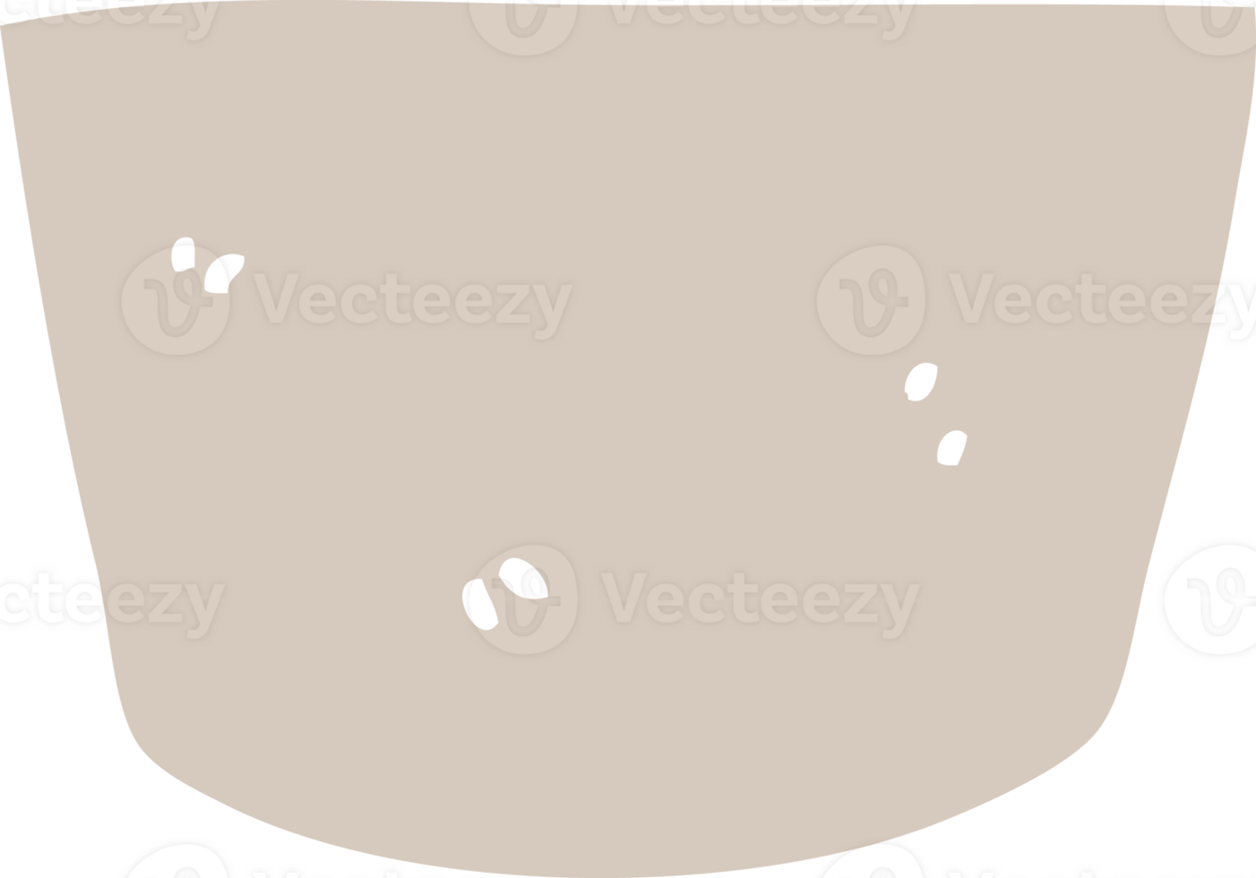 flat color style cartoon pot png