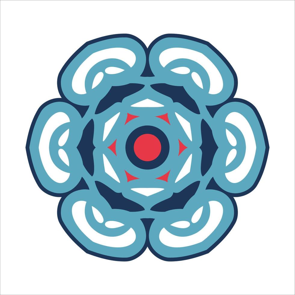 antecedentes con mandala marco gratis vector