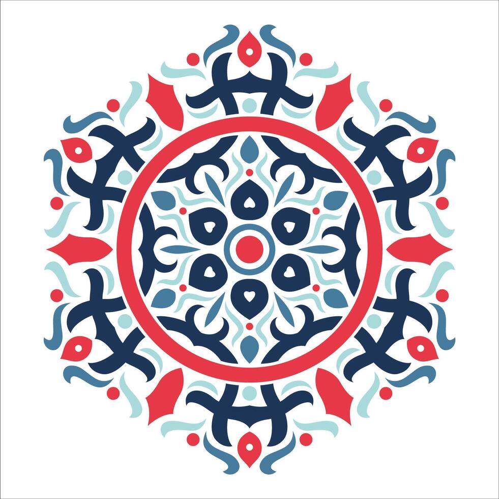 antecedentes con mandala marco gratis vector