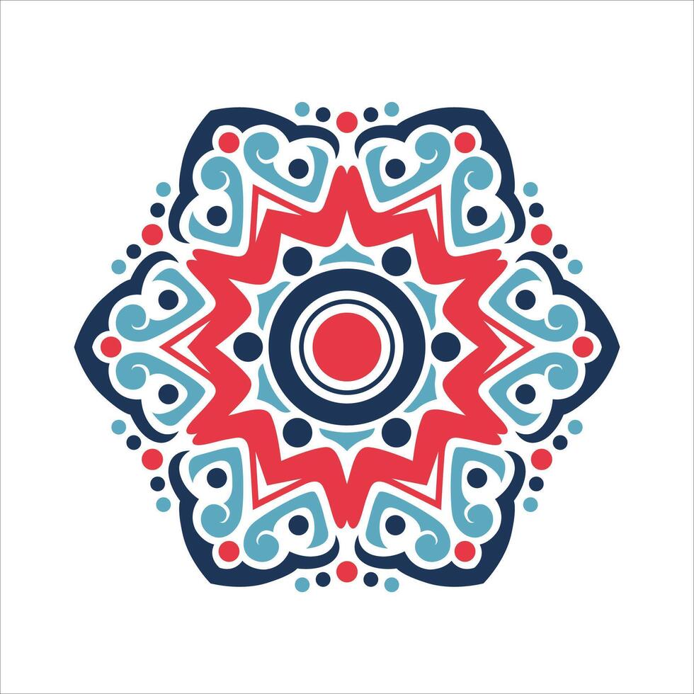 antecedentes con mandala marco gratis vector