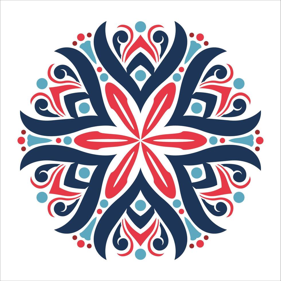 antecedentes con mandala marco gratis vector