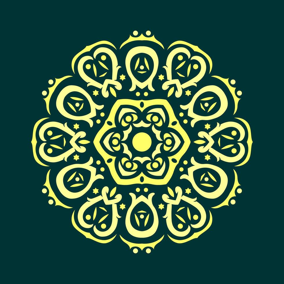 mandala modelo Arte antecedentes gratis vector