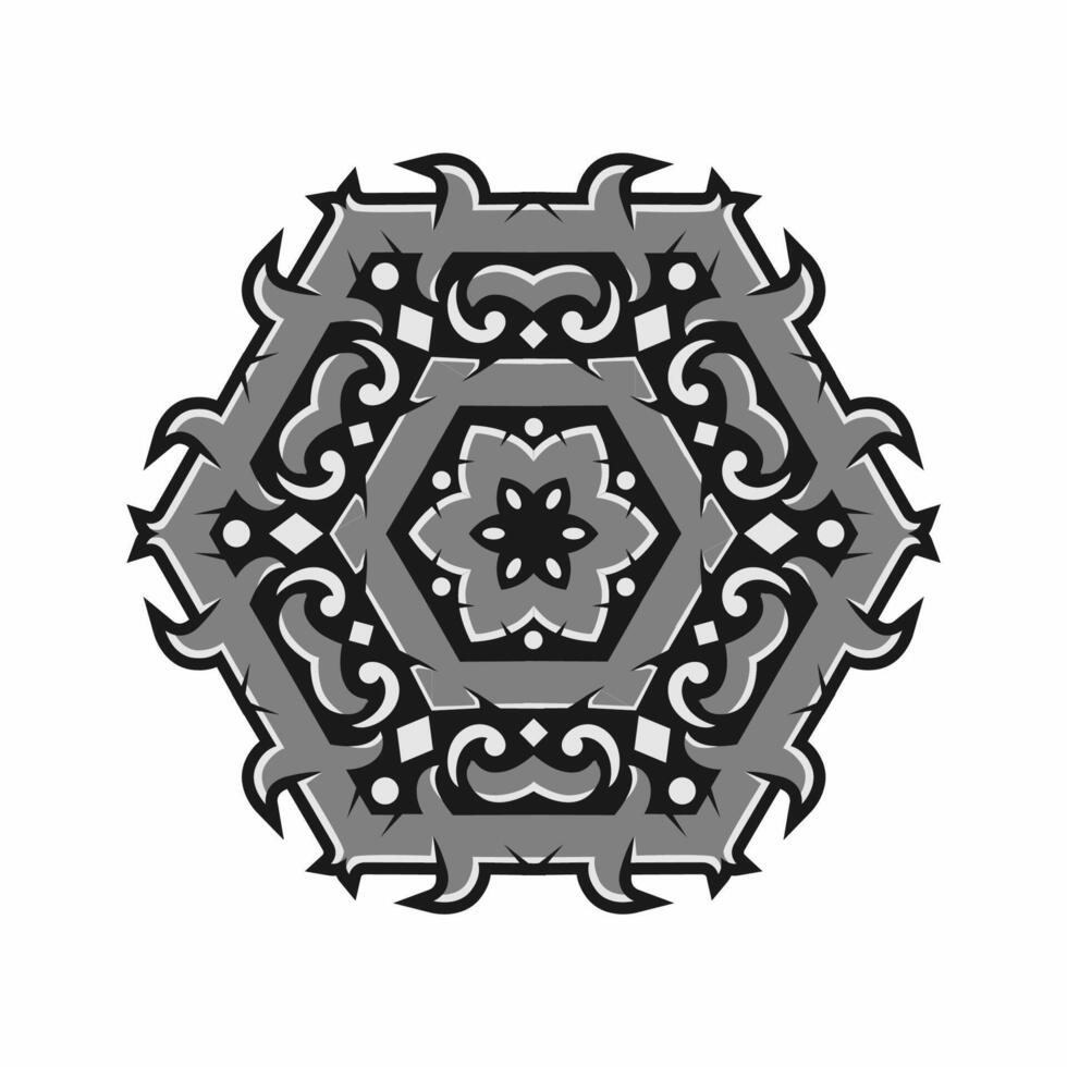 mandala modelo Arte antecedentes gratis vector