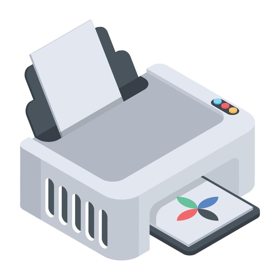 Home Appliances and Gadgets Isometric Icon vector